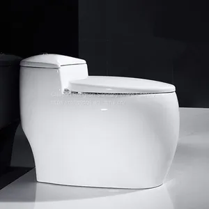 Bathroom Design Latest Product China Factory One Piece Toilet thumbnail-1