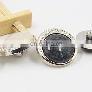 Custom Fancy Coat Sweater Plating Resin Sew Button Clothing Accessories Button thumbnail-2