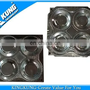 1 Mould 4 Cavity Melamine Plate Mould Made in China thumbnail-1