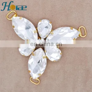 Wholesale Crystal Rhinestone Shoe Ornament Jewelry Shoe Decoration for Shoes thumbnail-2