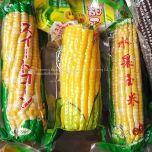 Sweet Corn Vacuum Packing Machine Stretch Film Vacuum Packaging Machine for Fresh Vegetable thumbnail-4