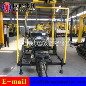 XYX-130 Wheel Type Hydraulic Drill Water Well Machine thumbnail-1