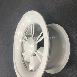HAVC Adjustable Aluminum Round Swirl Air Diffuser China Supplier thumbnail-5