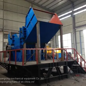 Heavy Duty Mobile Scrap Shredder Shredding Machine for Recycling thumbnail-3