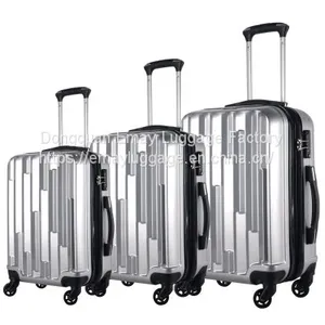 2019 Factory Polycarbonate PC ABS Trolley Luggage Carry Bag thumbnail-2