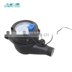 Multi Jet Dial Type Plastic Water Meter With Pulse thumbnail-2