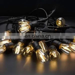 33ft 48ft Great Christmas Light Fight Decorative S14 Led Garden Lighting Waterproof thumbnail-2