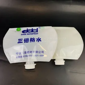 Can be Customized 1000g Chemical Products Powder Nozzle Bag Shaped Juice Puree Waterproof Material Packaging Bag thumbnail-2