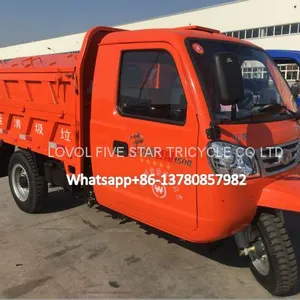 Diesel Tricycle; Waste Management LOVOL Brand for Rural Area thumbnail-1