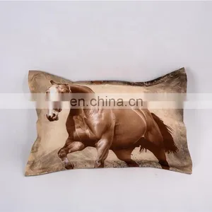 3D Bedding Set Reactive Printing Bed Cover 100% Polyester Horse Duvet Cover Set thumbnail-3