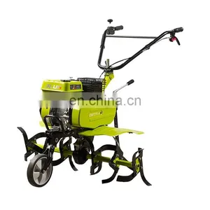 China Cheap Price Garden Agriculture Farm Machine Hand Types Rotary Gasoline Power Mini Tiller thumbnail-1