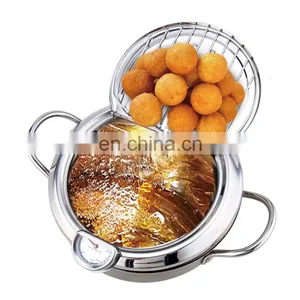 Family Use Restaurant Fast Food Kitchen Equipment Stainless Steel Deep Fryer thumbnail-3