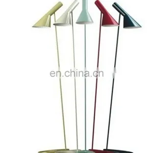 Modern Iron Adjustable Shade Stick Floor Lamp With Reading Light thumbnail-1