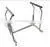 HDPE Easy Lock CE Patient Toilet Seat Commode Safety Arm Rest Frame for the Elderly thumbnail-4