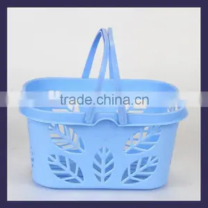 Plastics Bath Storage Basket With Handle thumbnail-3