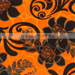 Silver Foil Stamping Flock on Flock Sofa Fabric thumbnail-1