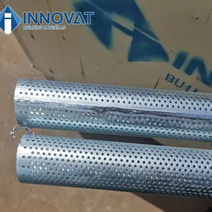 Stainless Steel 304 Perforated Mesh Tubes thumbnail-1