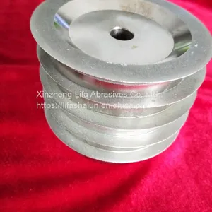 Promotional High Quality Long Duration Time Electroplated Diamond Grinding Wheel For Glass Edging Machine thumbnail-1