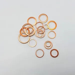 12*18*1.5mm Copper Gasket Solid Copper Gasket Gasket Washer Made in China thumbnail-3