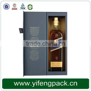 Decorative Paper Wine Champagne Glass Bottle Glass Cardboard Gift Box Wholesale thumbnail-2