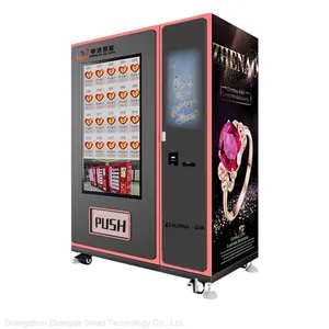 Hot Selling Automatic Smart Drinks and Snacks Vending Machine For Malls or Supermarket thumbnail-1