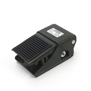 FV-420 Direct Acting 4 Way 2 Position 1/4 Inch Momentary Air Pneumatic Foot Operated Pedal Valve thumbnail-1