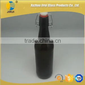 500ml Amber Swing-top Glass Wine Bottle thumbnail-3