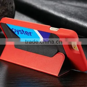 Business Leather Card Slots Matte Stand Mobile Phone Case Cover for IPhone 6 4.7inch thumbnail-4