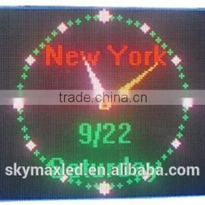 P7.62 Double Color Indoor LED Moving Message Sign thumbnail-1