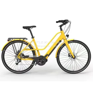 Electric Bike City E-bike Aluminium Alloy Electric Bicycle Urban Ebike thumbnail-1