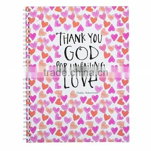 Recycled Custom Printed a4 Spiral Notebook Spiral Journal thumbnail-1