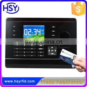 Factory Price Spanish Biometric Finger Print RFID Time Attendance Terminal With Free Cards thumbnail-1