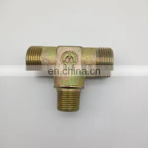 Stainless Steel Tube Fittings Male Tee Connector High Quality Pipe Fitting Tee for Sale thumbnail-3