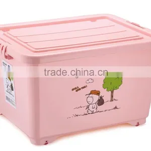 Hot Sale Home Plastic Containers Plastic Storage Box With Lid thumbnail-1