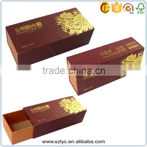 Good Touching Velvet Paper Cardboard Drawer Box With Eav Foam thumbnail-3