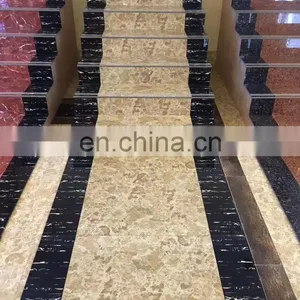 Marble Glazed Finish Stair Tiles,Ceramic Anti Slip Stepping Stairs Flooring Tiles thumbnail-4