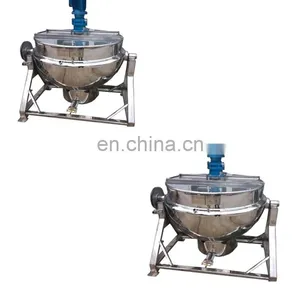 Stainless Steel Steam / Electric Heating / Gas Heating Jacketed Kettle thumbnail-1