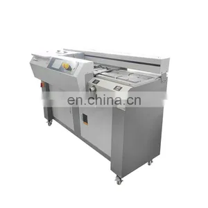 BM600P Cheap Price 420Books/Hour Electricity Heavy Duty A3 Glue Book Binding Machine Glue thumbnail-3