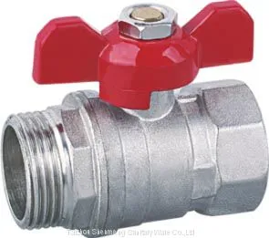 Threaded Reduce Bore Ball Valves Nickel Plated thumbnail-3