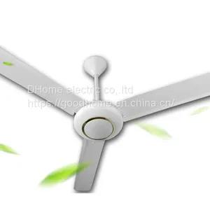 Low Noise White 75W Ceiling Fan Copper Motor Large Industrial Factory Curve Blade Ceiling Fans（Wechat:13510231336） thumbnail-1