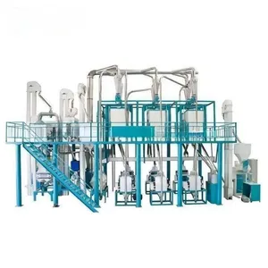 Maize Wheat Flour Mill Corn Flour Milling Machine Posho Milling Machinery With High Quality thumbnail-1