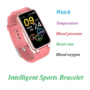 Health Monitoring Watch Electrocardiogram Blood Pressure Blood Oxygen Body Temperature Heart Rate thumbnail-1