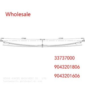 9043201806, 33737000, 9043201606, 337250 For MERCEDES Sprinter 412-416 Rear Leaf Spring Wholesale thumbnail-1