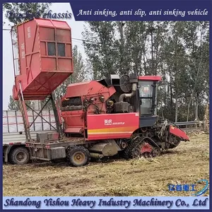 Harvester Modification With Anti Sinking Triangular Tracks Suitable for Rainy Season and Low-lying Terrain thumbnail-3