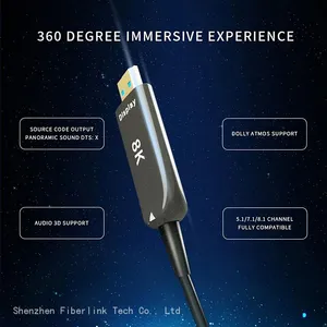 8K HDMI 2.1 Active Optical Cable Factory Wholesale-AM to AM-48Gbps thumbnail-4