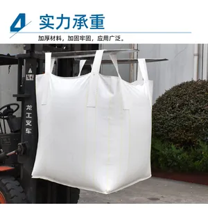 1 Ton Jumbo Bag for Building Material, Sand,chemical, Fertilizer, Flour Fabric Bulk Bag thumbnail-5