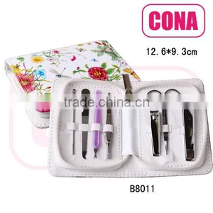 Professional Cow Shape Designer Bags Manicure Set thumbnail-4