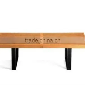 Outdoor Wood Bench thumbnail-1
