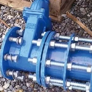 DN250 Ductile Iron Pipe Joints Dismantling Joint Class PN40 Dresser Coupling for PVC Large Diameter Couplings thumbnail-5