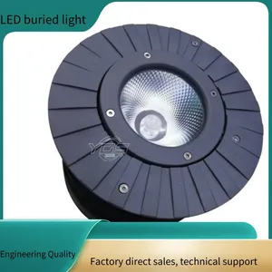Led Outdoor High-power In-ground Lights With Adjustable Angle and Telescopic Function, Cob 10w, Single Color Constant Light, Dmx512 Full-color With Control thumbnail-5